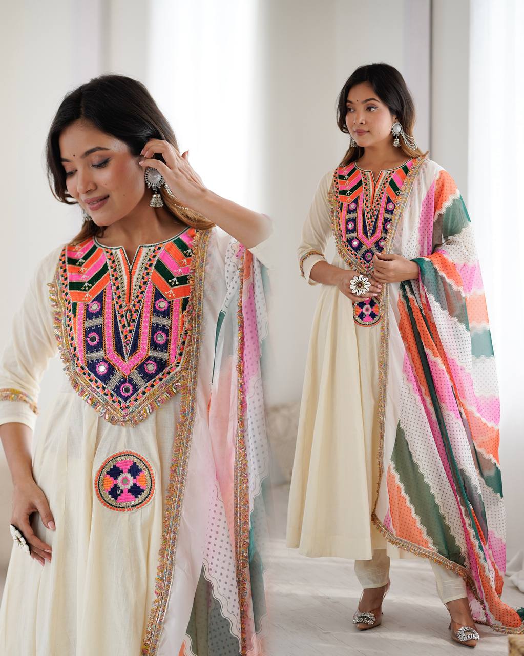 *Navratri Special Premium Designer GOWN Trendy & Comfortable GOWN