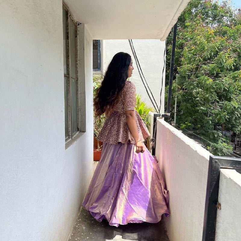 Women’s Ethnic Wear Top Fully Stitched & Lehenga Semi Stitched