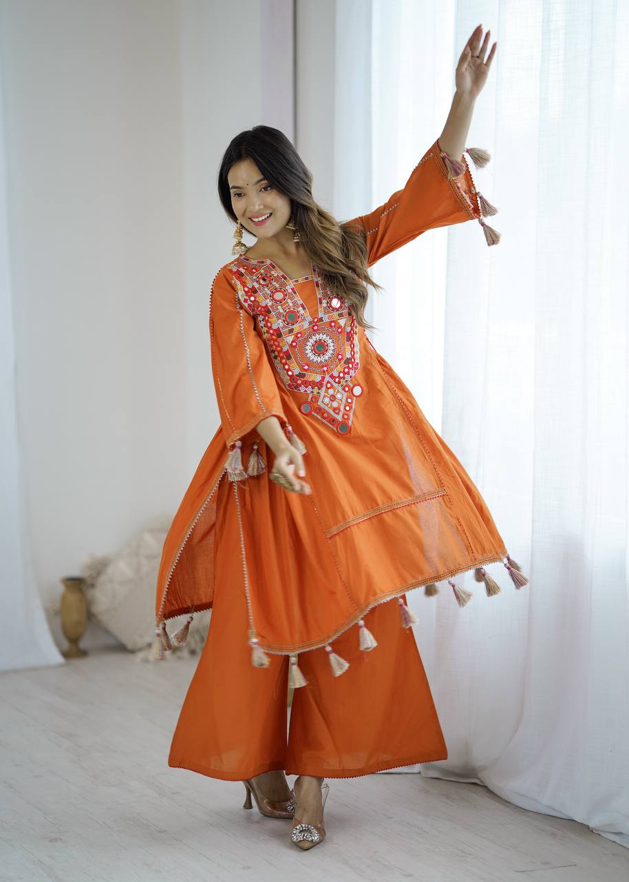 Rakhi Special Premium Designer Co-ord Set Trendy & Comfortable Cord Set Quality Ready To Wear Showroom Finished Product