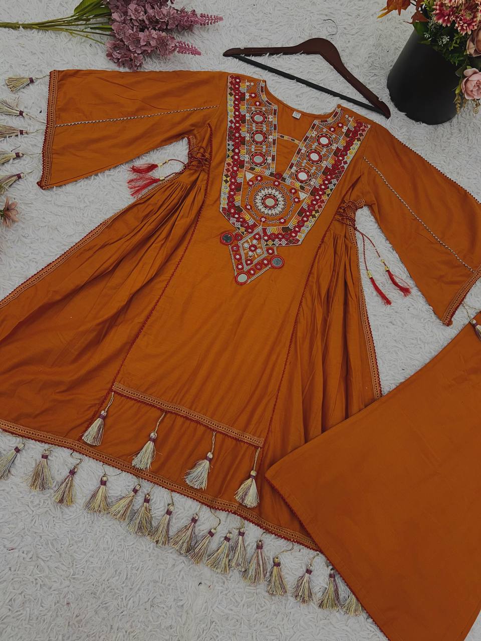 Rakhi Special Premium Designer Co-ord Set Trendy & Comfortable Cord Set Quality Ready To Wear Showroom Finished Product