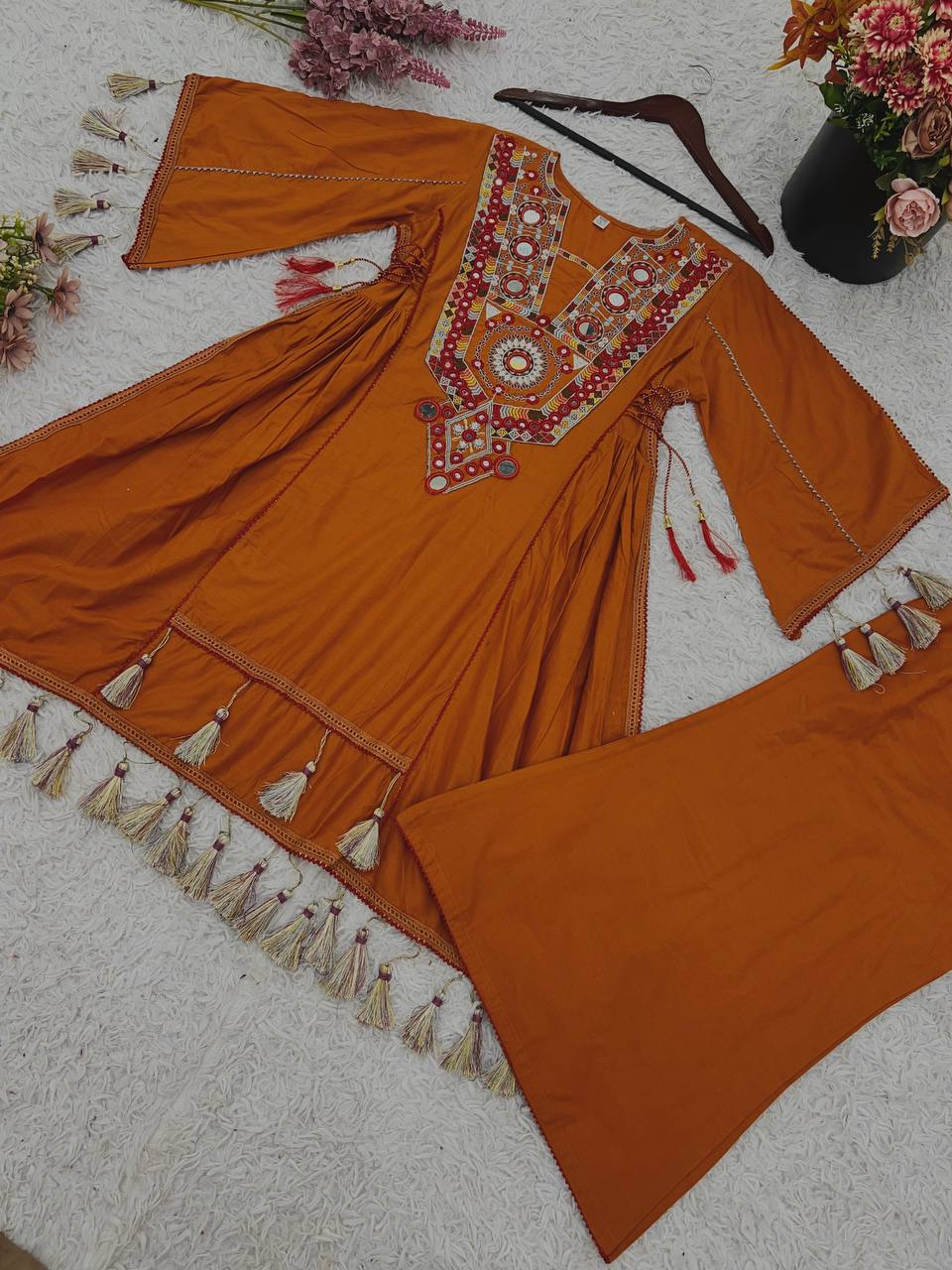 Rakhi Special Premium Designer Co-ord Set Trendy & Comfortable Cord Set Quality Ready To Wear Showroom Finished Product