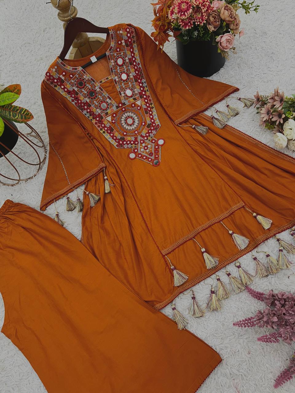 Rakhi Special Premium Designer Co-ord Set Trendy & Comfortable Cord Set Quality Ready To Wear Showroom Finished Product
