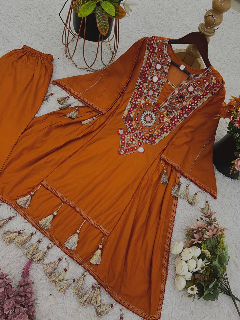 Rakhi Special Premium Designer Co-ord Set Trendy & Comfortable Cord Set Quality Ready To Wear Showroom Finished Product