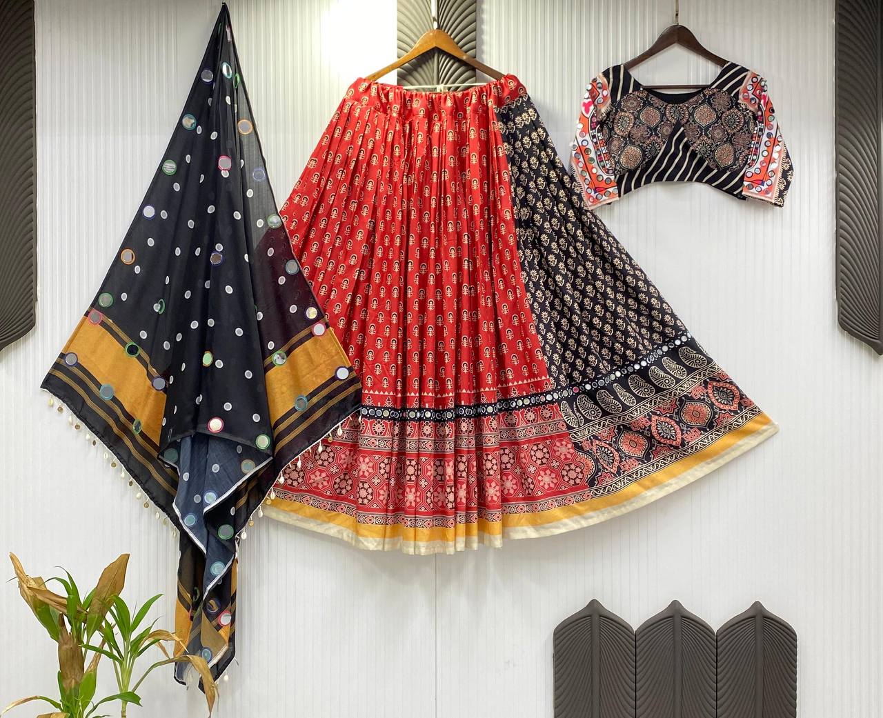 NAVARATRI SEASON OUR EXCLUSIVE FULL STITCHED LEHENGA CHOLI single available wholesale