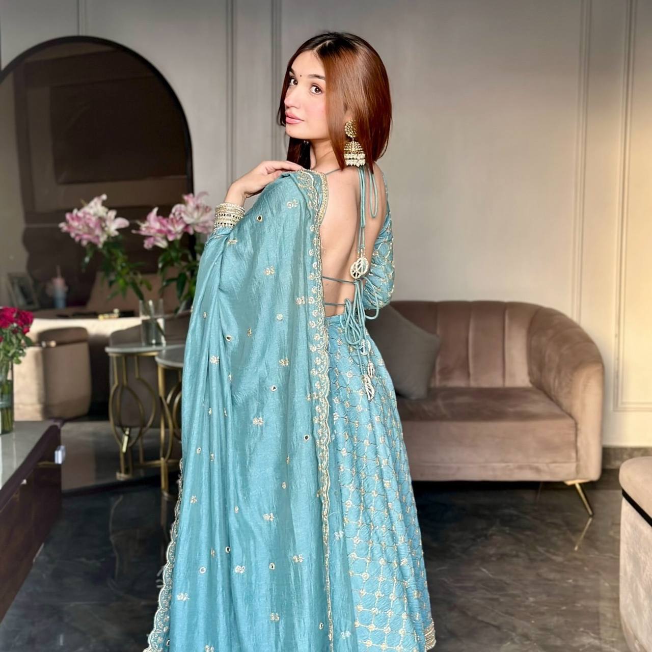 Women’s Ethnic Wear single available wholesale gown