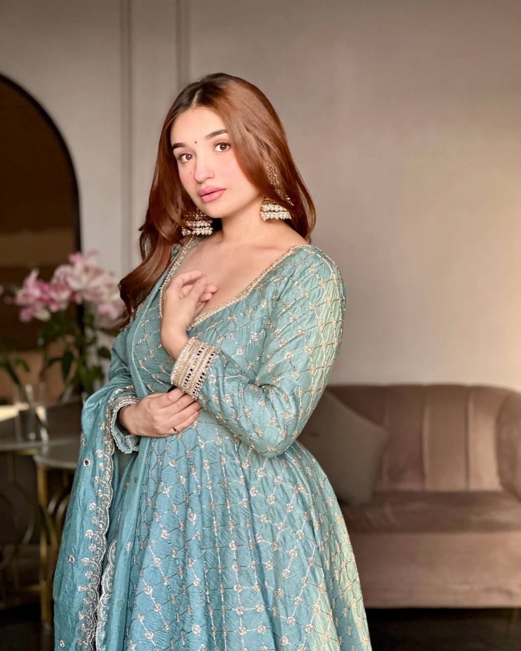 Women’s Ethnic Wear single available wholesale gown