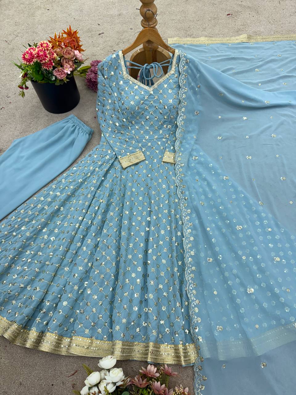Women’s Ethnic Wear single available wholesale gown