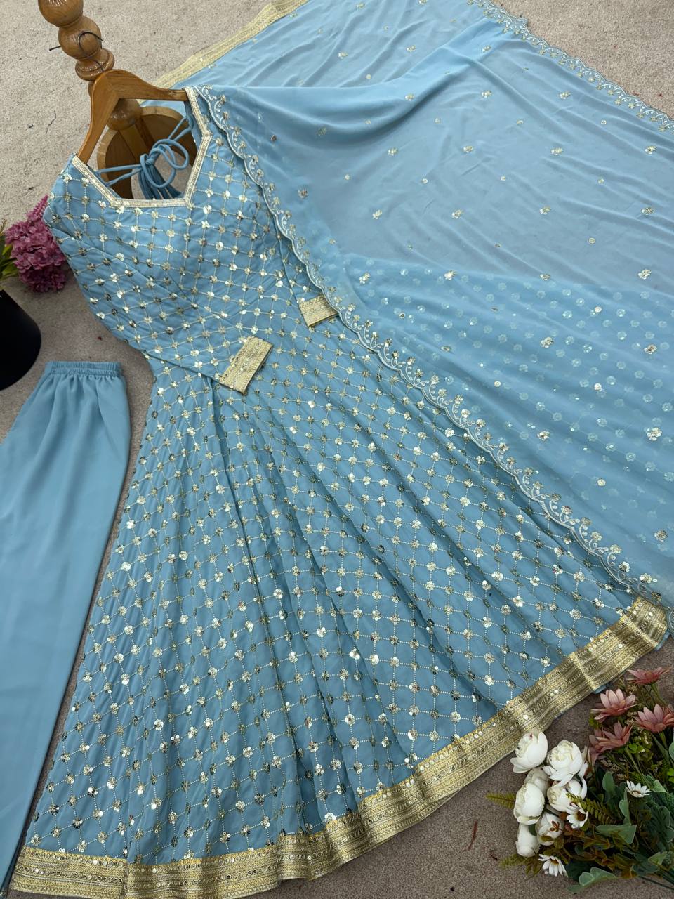 Women’s Ethnic Wear single available wholesale gown