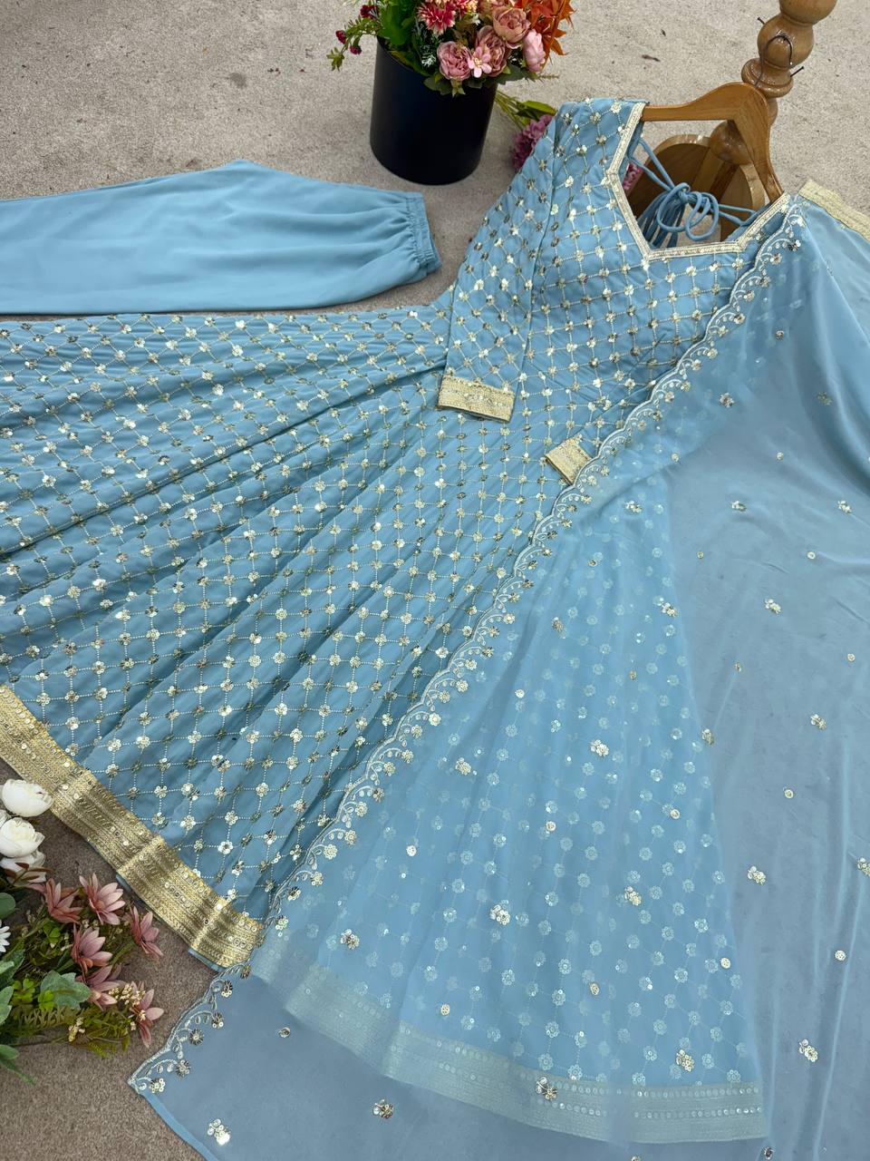 Women’s Ethnic Wear single available wholesale gown