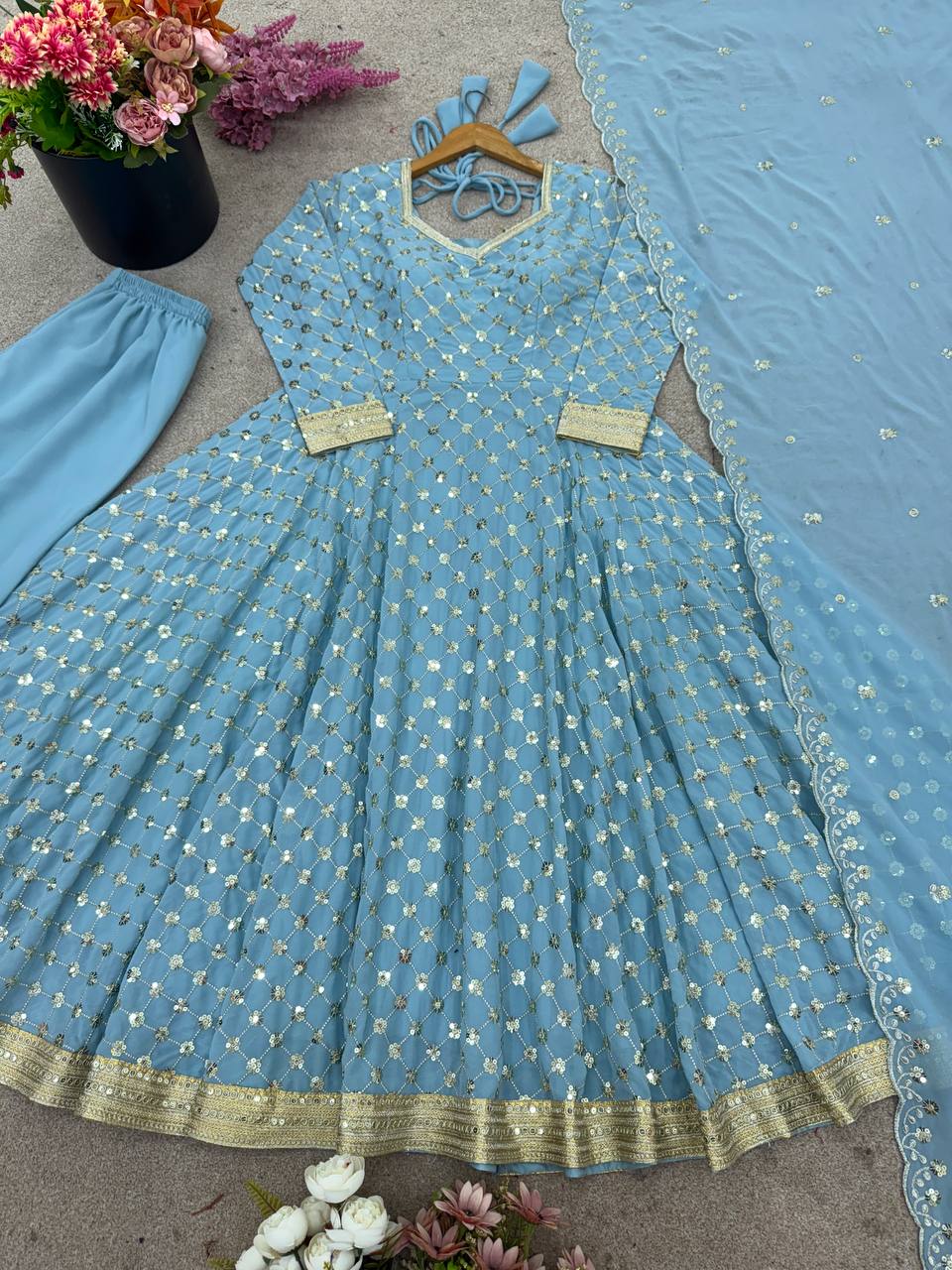 Women’s Ethnic Wear single available wholesale gown