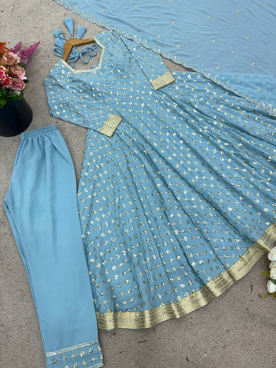Women’s Ethnic Wear single available wholesale gown