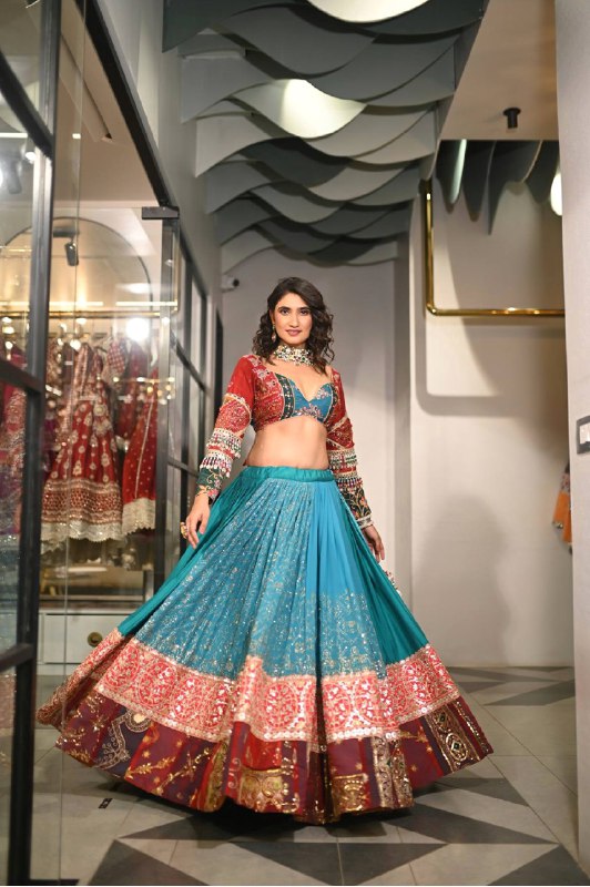 NAVRATRI SPECIAL CHANIYA CHOLI single available wholesale