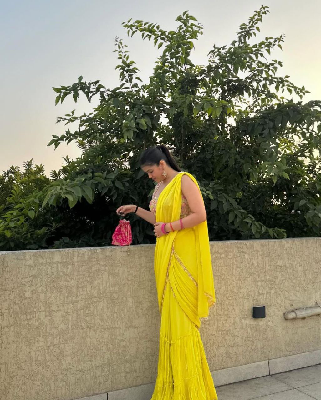 Most Beautiful Latest Full Stitched Lehenga Saree Collection