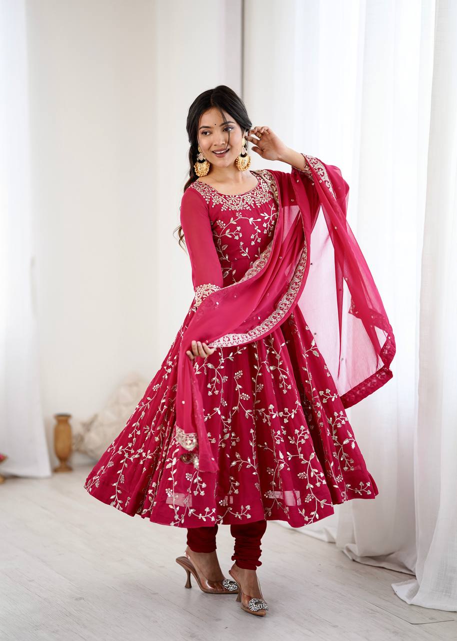 Women’s Ethnic Anarkali Gown single available wholesale
