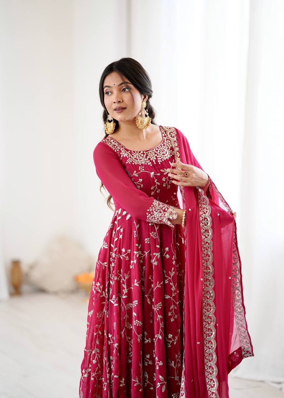 Women’s Ethnic Anarkali Gown single available wholesale