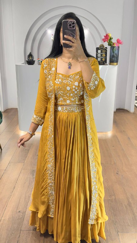 INDOWESTERN LEHENGA CHOLI SET single available wholesale