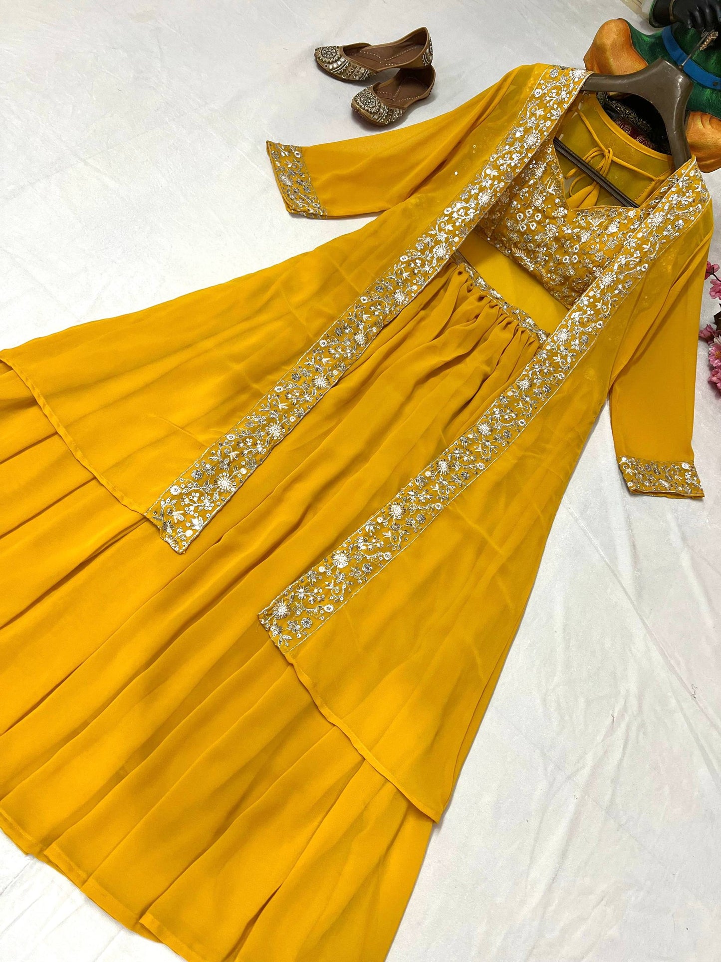 INDOWESTERN LEHENGA CHOLI SET single available wholesale