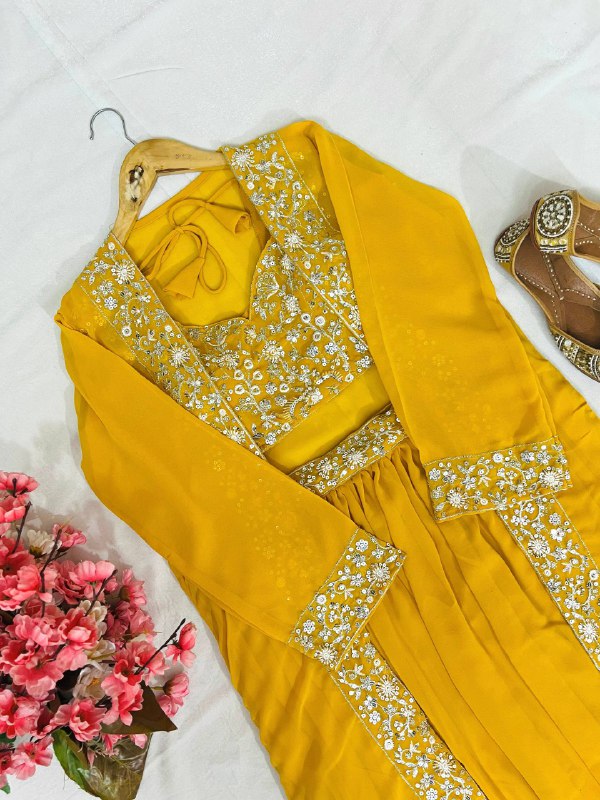 INDOWESTERN LEHENGA CHOLI SET single available wholesale