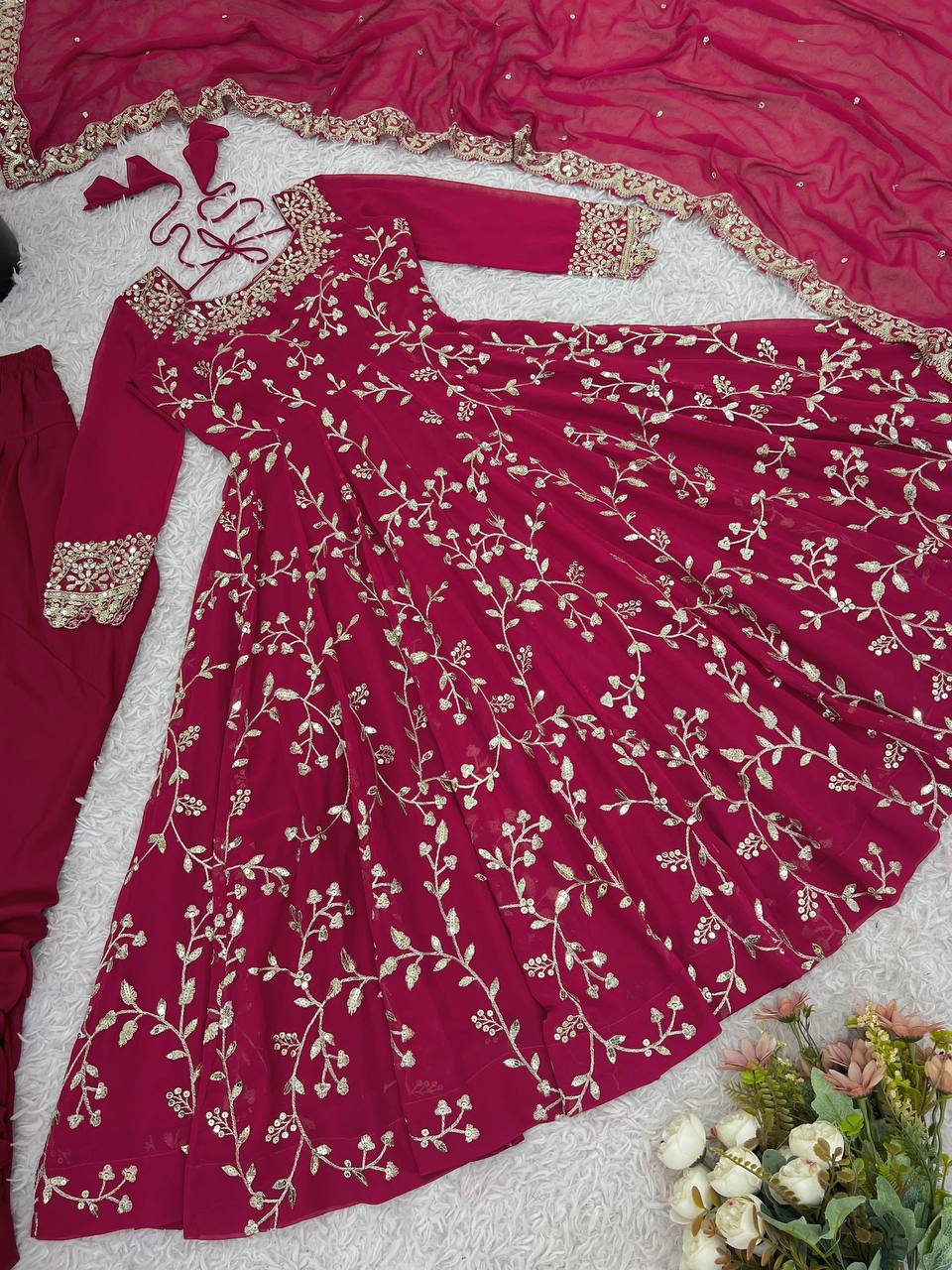 Women’s Ethnic Anarkali Gown single available wholesale