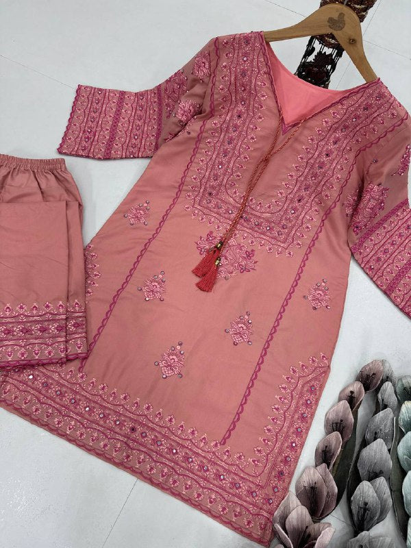 DESIGNER HEAVY COTTON SALWAR SUIT