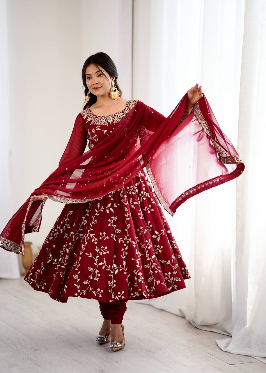 Women’s Ethnic Anarkali Gown single available wholesale
