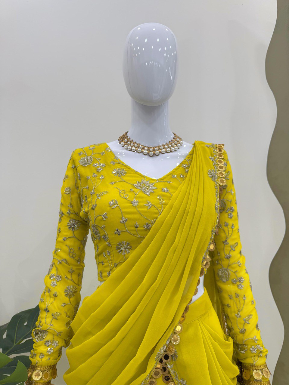 wedding Reday to wear Lehengha saree