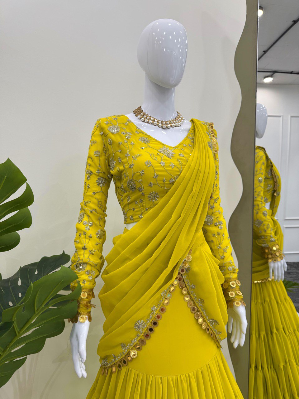 wedding Reday to wear Lehengha saree
