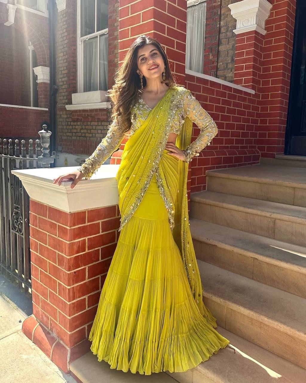wedding Reday to wear Lehengha saree