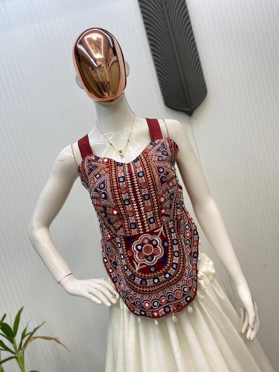 NAVARATRI SEASON OUR EXCLUSIVE FULL STITCHED LEHENGA CHOLI single available wholesale