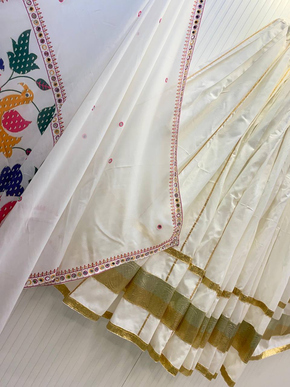 NAVARATRI SEASON OUR EXCLUSIVE FULL STITCHED LEHENGA CHOLI single available wholesale