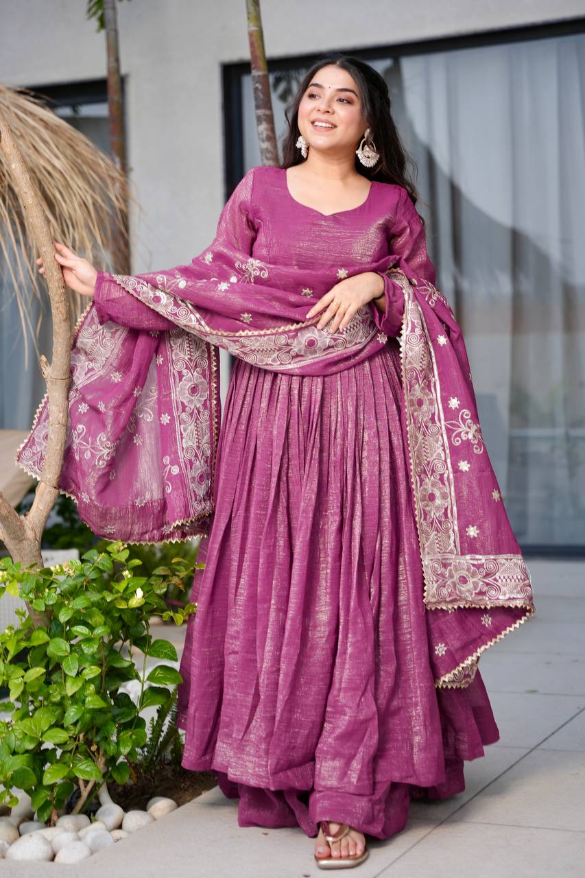 New Designer Party Sharara Suit & Dupatta Set