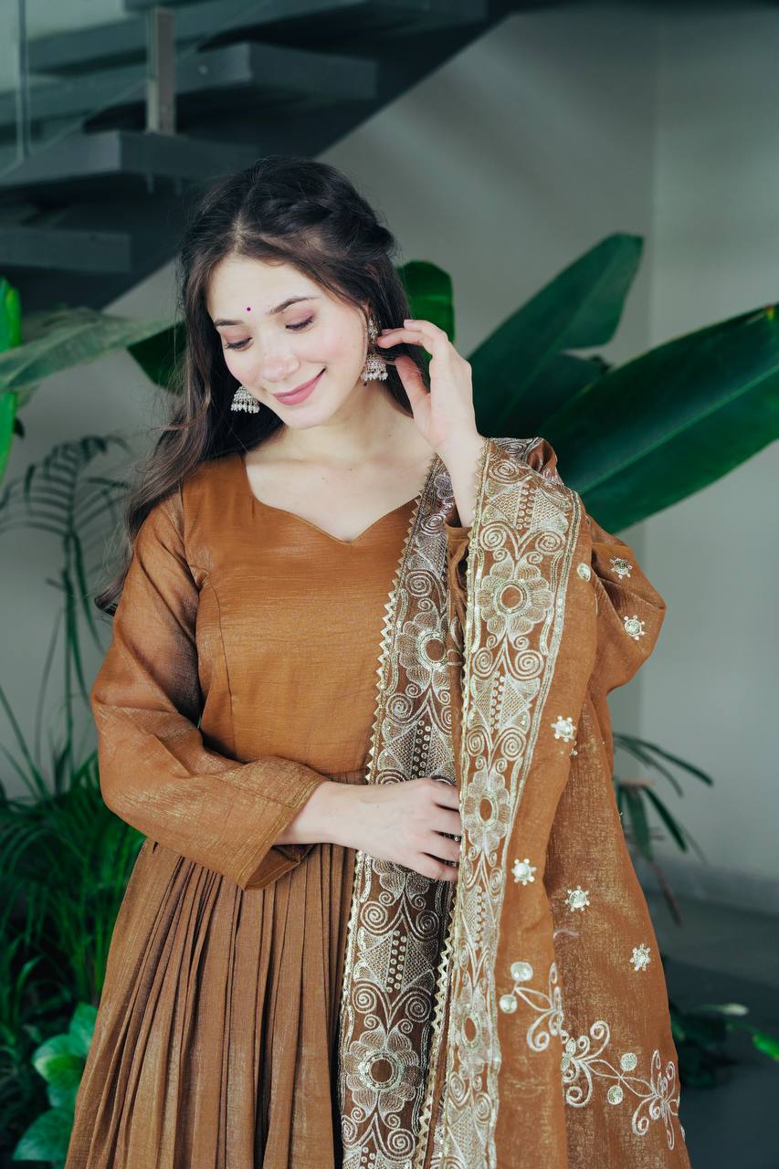 New Designer Party Sharara Suit & Dupatta Set