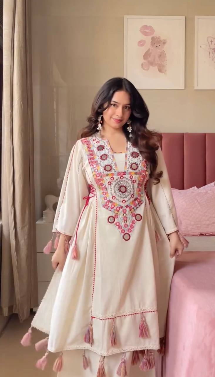 Rakhi Special Premium Designer Co-ord Set Trendy & Comfortable Cord Set Quality Ready To Wear Showroom Finished Product