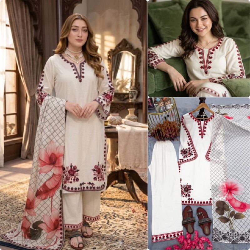 Đěsigner Party Wear Look Pur Satin Rayon Top & Palazzo With Dupatta set*
