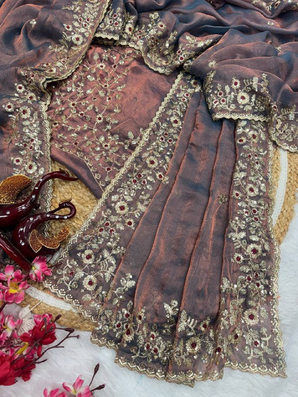 New colors in trending saree collection