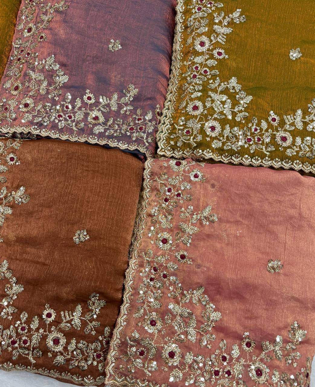 New colors in trending saree collection