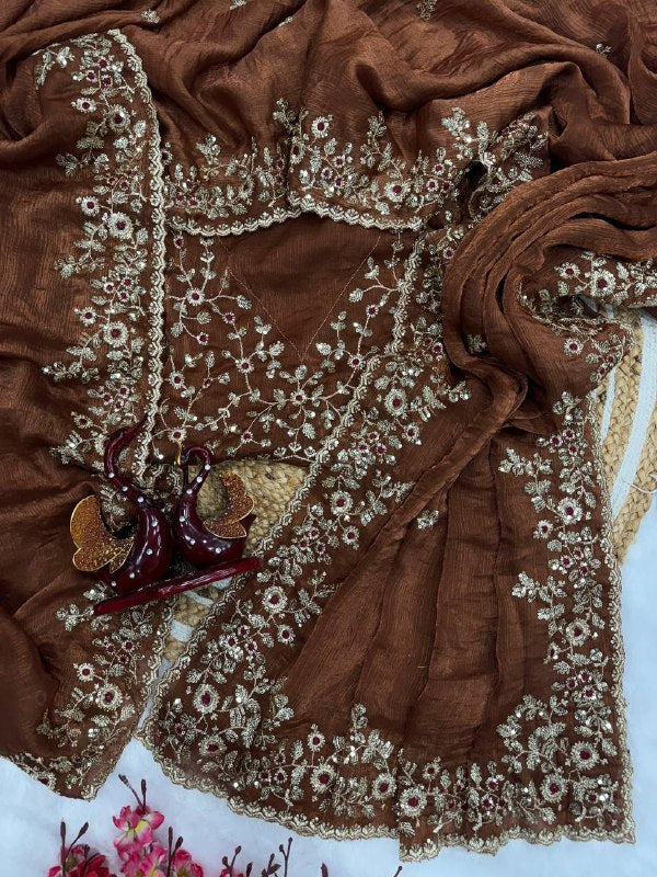 New colors in trending saree collection