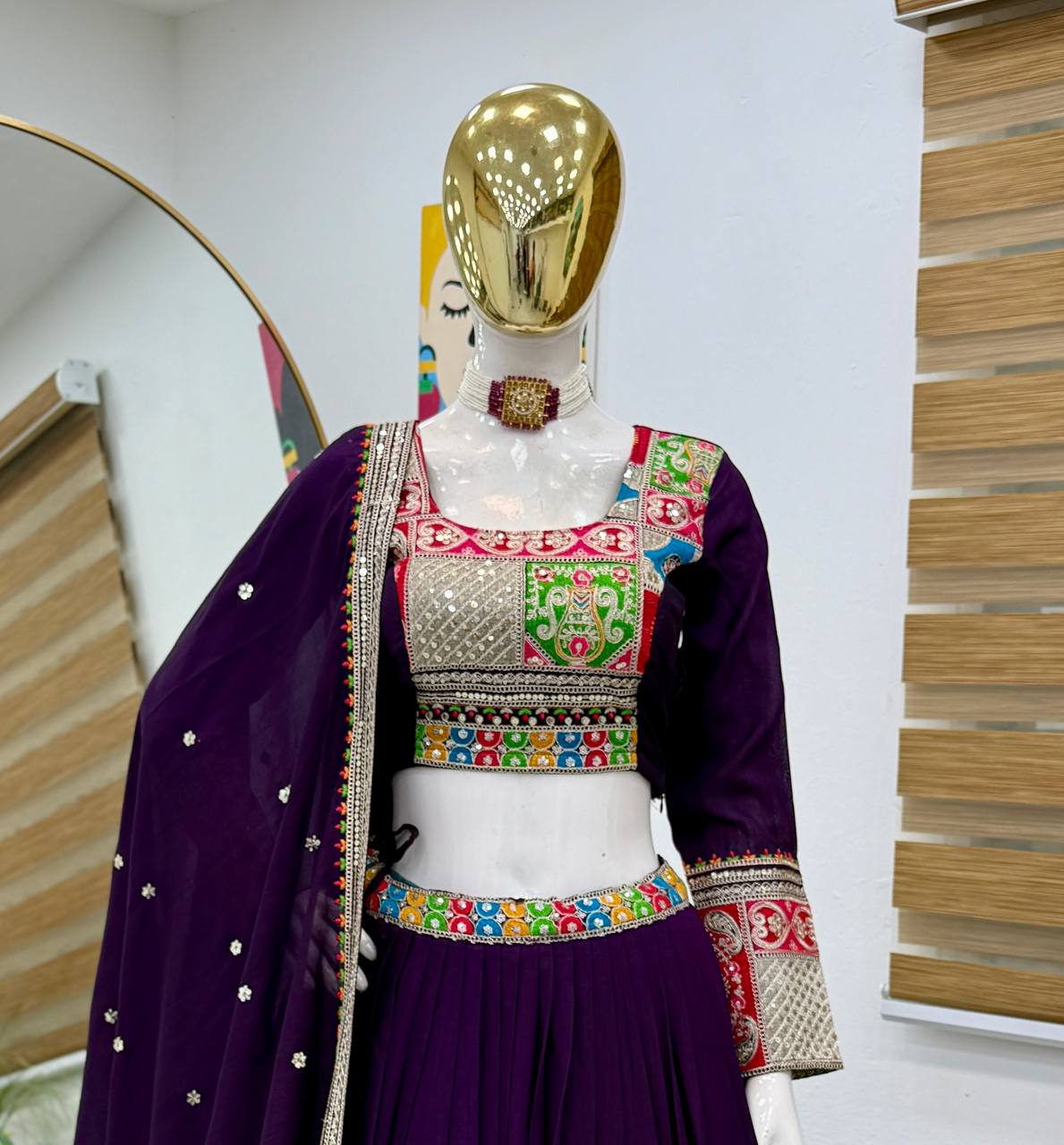 New Designer Party Lehenga Choli & Dupatta Set