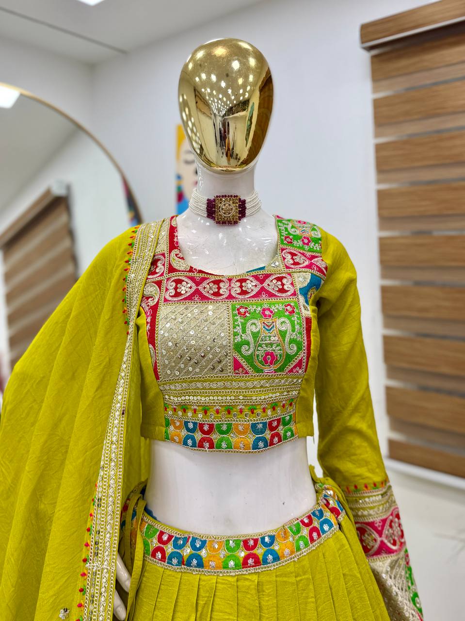 New Designer Party Lehenga Choli & Dupatta Set