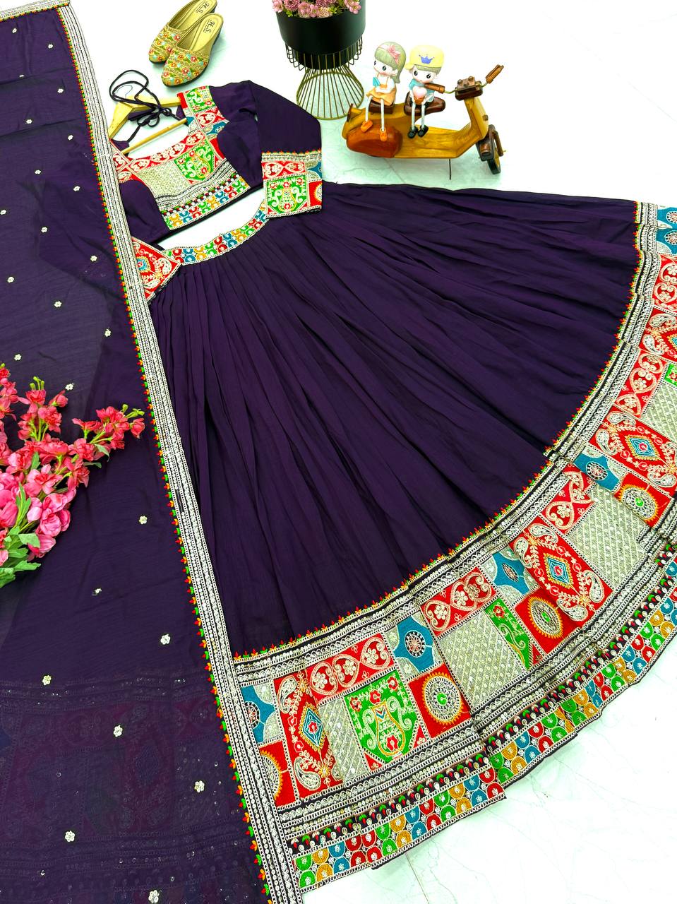 New Designer Party Lehenga Choli & Dupatta Set