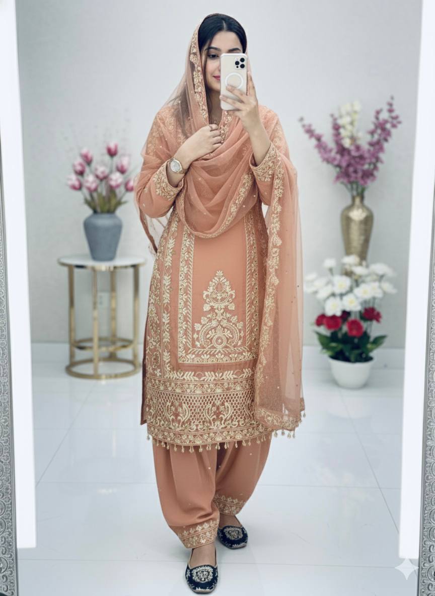 Đěsigner Anarkali Suit In New Fancy Style