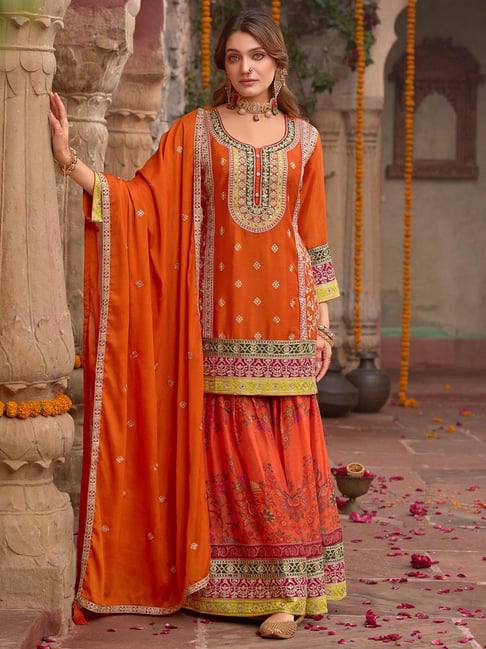 PAKISHTANI SHARARA SUIT SET