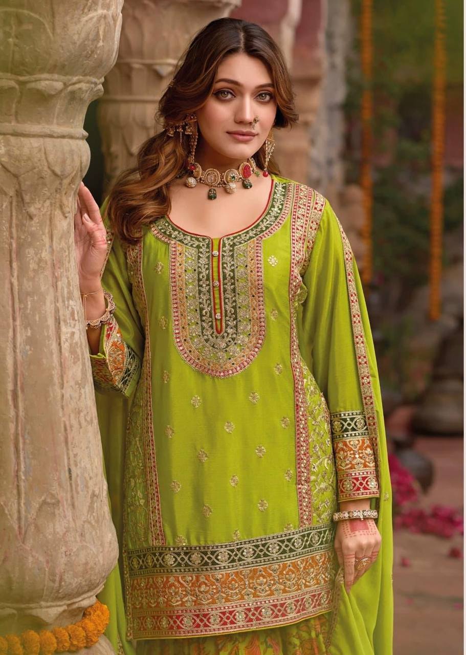 PAKISHTANI SHARARA SUIT SET