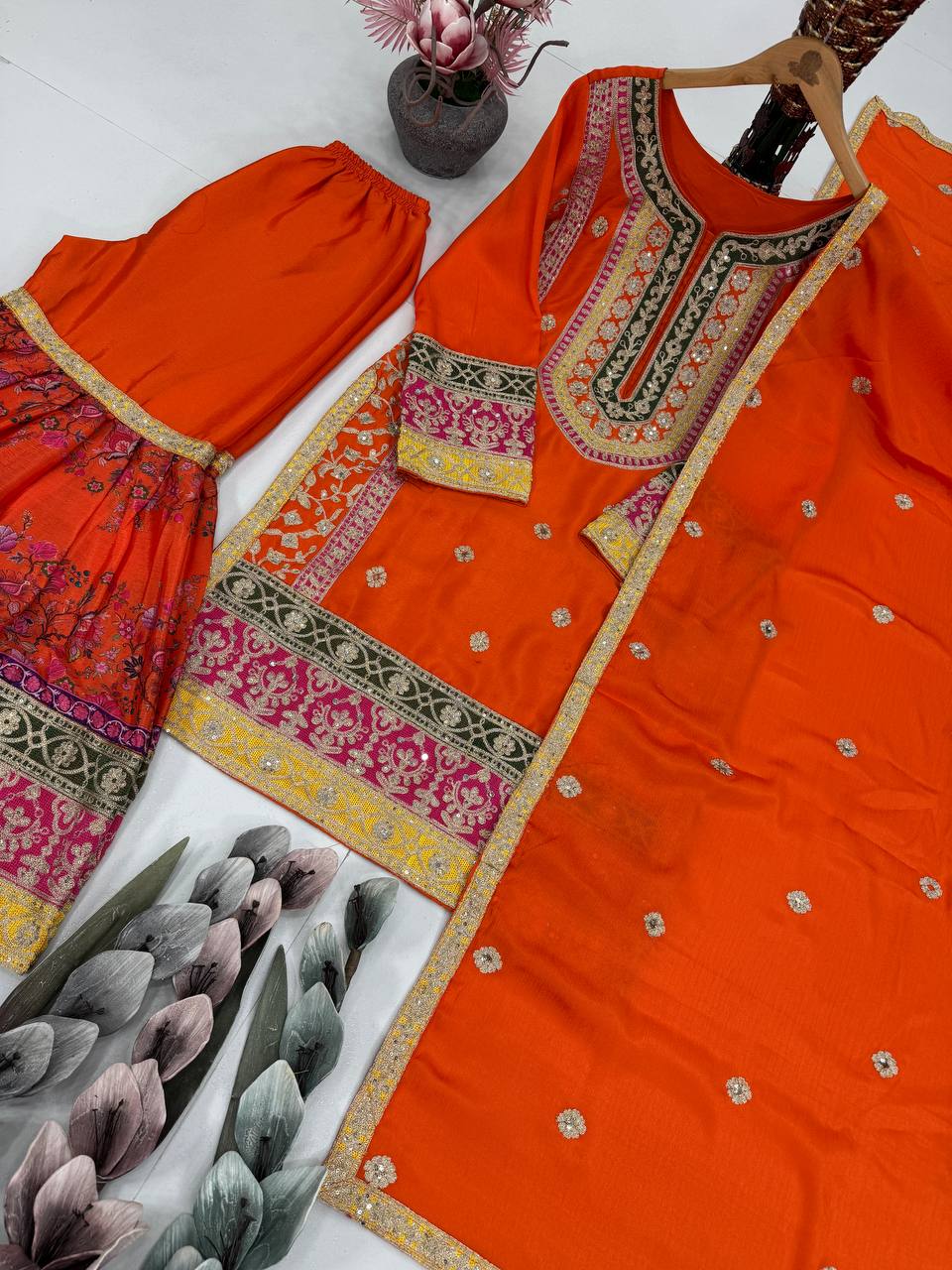 PAKISHTANI SHARARA SUIT SET