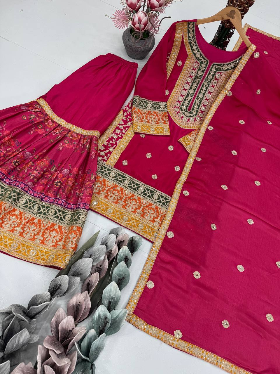 PAKISHTANI SHARARA SUIT SET