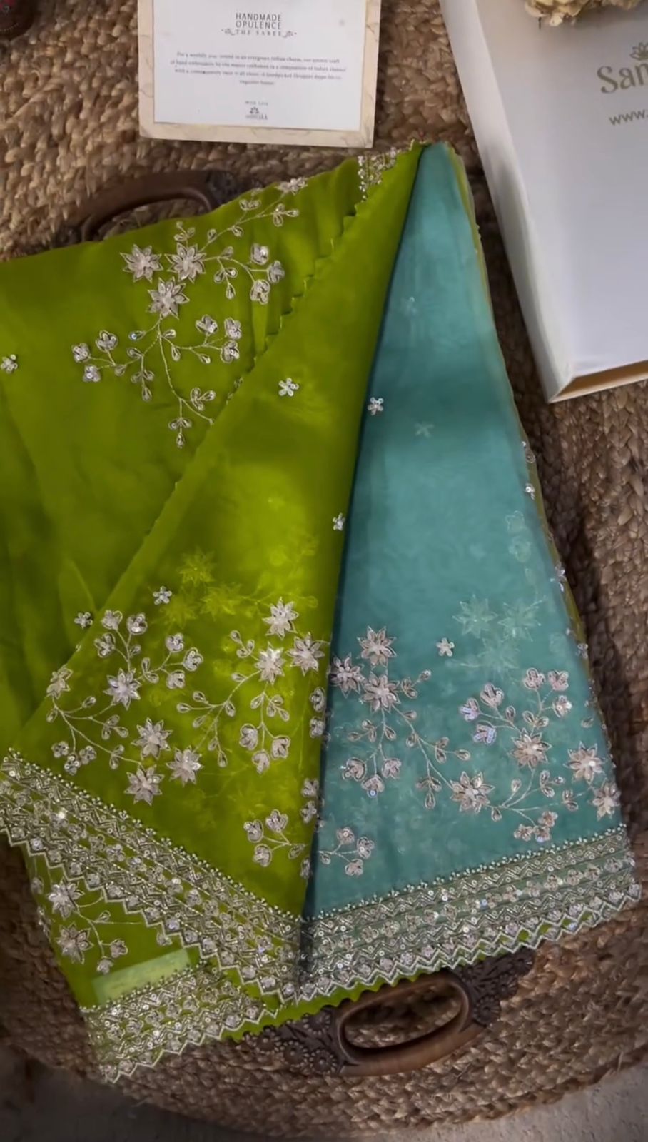 Looking some one for this same colour beautiful Designer Saree on Tibby silk Febric with Thred & Sequnce work with Digital Print and Blouse on Mono Benglori Silk Febric With Thred & Sequnce work