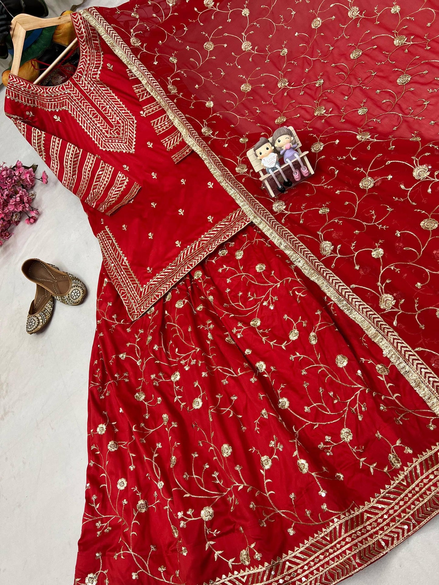 ENHANCE THE BEAUTY OF YOUR WARDROBE WITH THIS NEWLY LAUNCHED INDOWESTERN LEHENGA SET