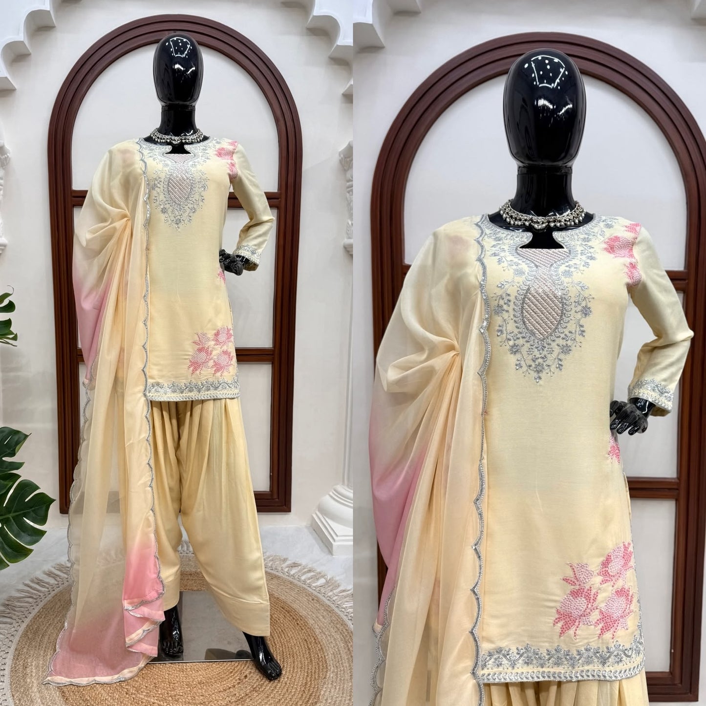 Designer Farshi Plazo Set β Elegant Ethnic Wear β¨ π Crafted in Classy Tones with Premium Fabric & Detailing