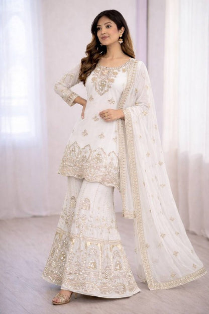 Bollywood    Gwon&Pent&dupatta* Reddy To Wear Look Design