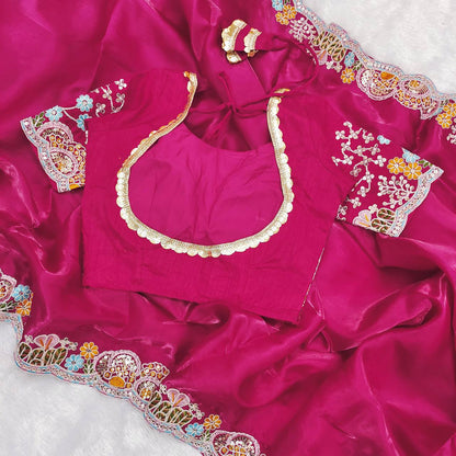 Premium Jimmy Cho With Heavy Embroidery Threads 🧵 Codding & Sequins Work